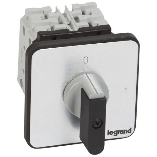Выключатель - положение вкл/откл - PR 26 - 3П - 3 контакта - крепление на дверце | 027417 | Legrand