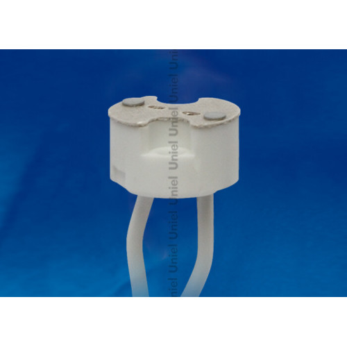 ULH-GU4/GU5.3-Ceramic-15cm Патрон керамический для лампы на цоколе GU4/GU5.3 | 02283 | Uniel