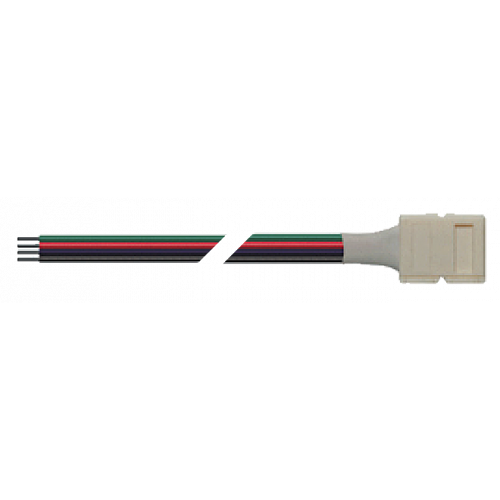 Коннектор для светодиодной ленты LED PLSC-10x4/20 (5050 RGB) 10 штук в упаковке | 1013767 | Jazzway