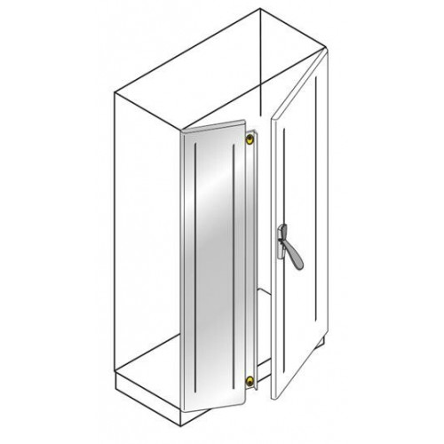 Дверь с перекрытием,нерж.ст.1800x600 ВхШ | ED1812SX | ABB