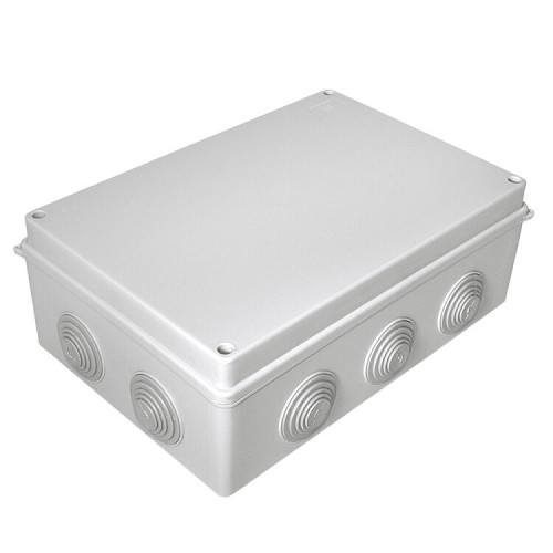 Коробка распределительная для о/п безгалогенная (HF) атмосферостойкая 260х175х90 (7шт/кор) IP55 | 40-0335 | Промрукав