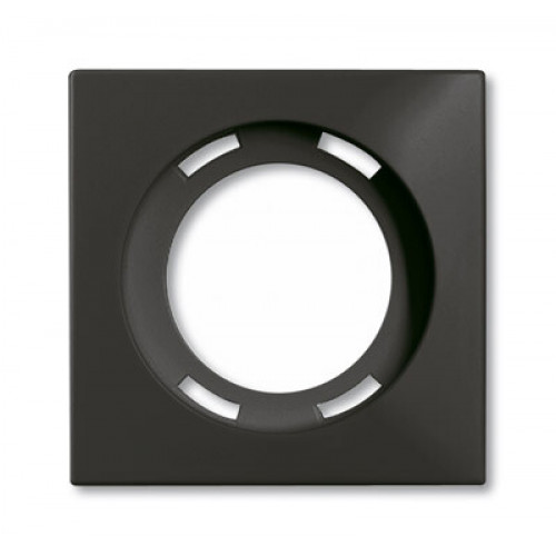 ABB Basic 55 Шато (чёрный) Накладка для световых приборов | 1753-0-0205 | 2CKA001753A0205 | ABB