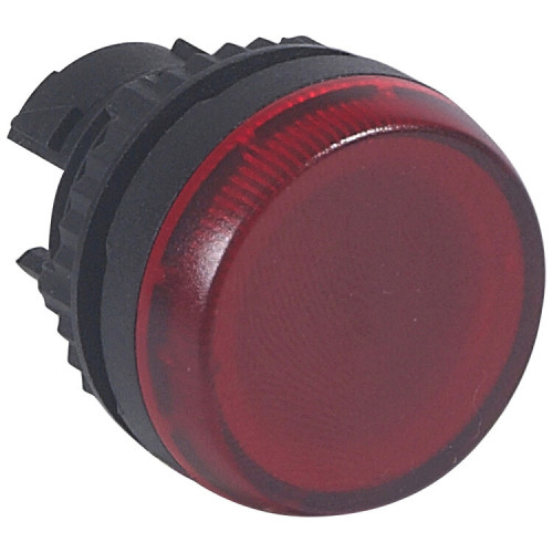 Головка индикатора - Osmoz - для комплектации - с подсветкой - IP 66 - красный | 024161 | Legrand