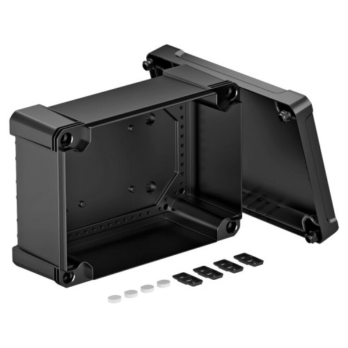 Распределительная коробка X25C, IP 67, 286x202x126 мм, черная, сплошная стенка | 2005614 | OBO Bettermann
