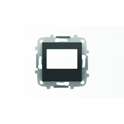 Накладка для механизма цифрового FM-радио арт.9368 и/или механизма (блока) ДУ арт.9368.2, серия SKY, цвет чёрный барх.|2CLA856800A1501| ABB