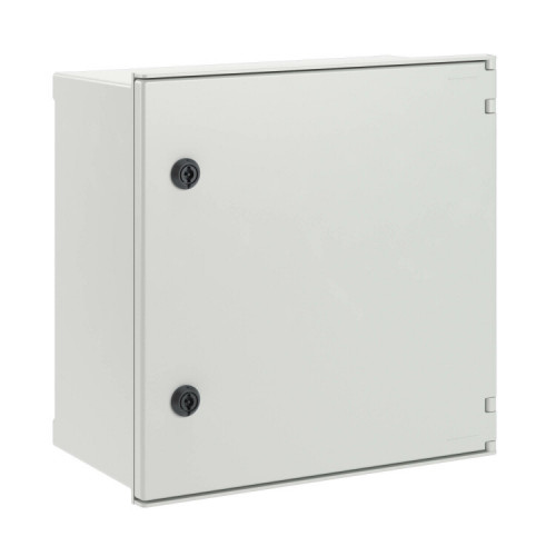 Шкаф цельный навесной из фибергласа без монтажной панели со сплошной дверью 400х400х200 мм | CN50442 | DKC