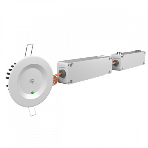 Световой указатель аварийного освещения светодиодный BS-ARUNA-83-L1-INEXI2 2,6Вт 3ч IP40 централизованный встраиваемый | a15327 | Белый Свет