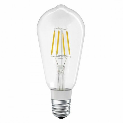 Лампа светодиодная управляемая SMART+ Filament Edison Dimmable 60 6 W/2700K E27 | 4058075208575 | LEDVANCE