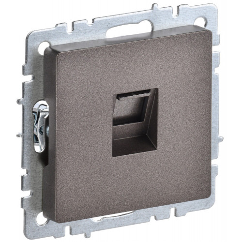 BRITE Роз. комп. RJ45 кат.5E РК10-БрТБ темная бронза | BR-K10-1-K45 | IEK