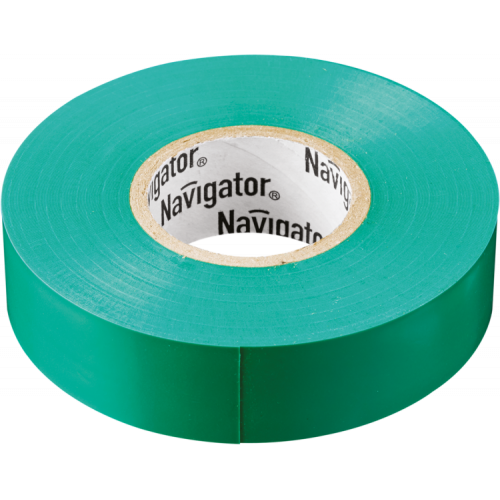 Изолента NIT-A19-20/G зелёная | 71113 | Navigator