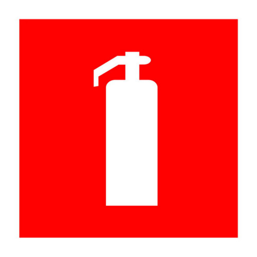 Наклейка знак пожарной безопасности «Огнетушитель» 150х150 мм | 56-0051-1 | REXANT