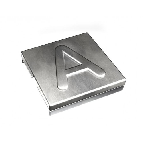 Маркировка для каб.стяжки,нерж.сталь,'A',100 шт | 7TCG009470R0074 | ABB