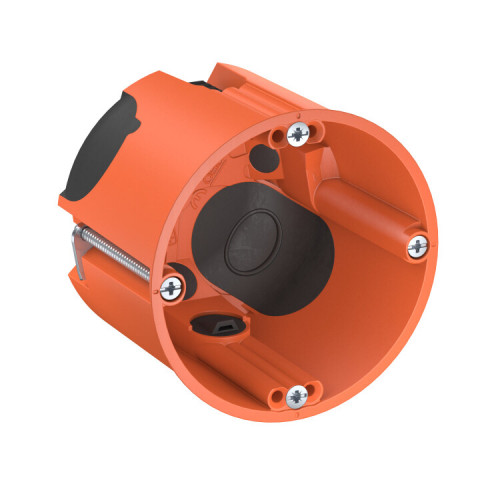 Монтажная коробка для полой стены, D68mm, H61 mm с воздухонепроницаемыми мембранными вводами, уп 25 шт (HG 61-L) | 2003808 | OBO Bettermann
