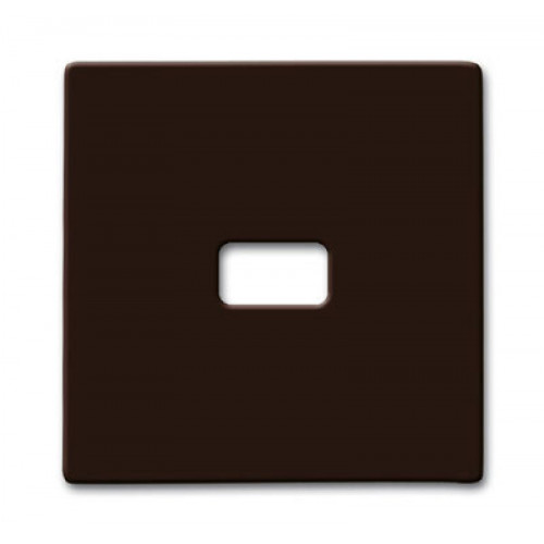 Клавиша для мех. 1-кл.выкл./перекл./кнопки, с окном для линзы/символа, IP44, серия Allwetter 44, цвет коричневый | 1731-0-1968 | 2CKA001731A1968 | AB