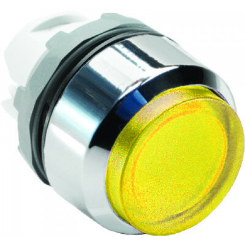 Кнопка MP4-21Y желтая выступающая (только корпус) с подсветкой с фиксацией | 1SFA611103R2103 | ABB