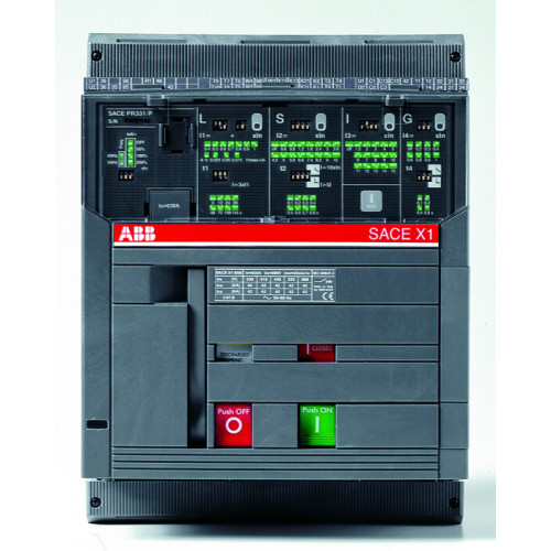 Выключатель автоматический выкатной X1B 1000 PR332/P LSI In=1000A 3p W MP | 1SDA062375R1 | ABB