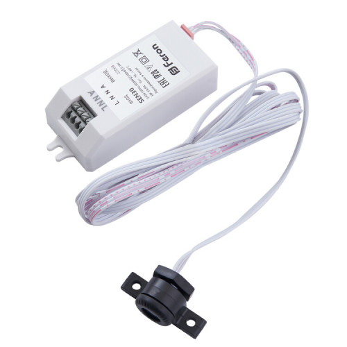 SEN30 230V 500W 5-8сm 30° датчик движения руки белый (кабель 1,5м) | 22068 | FERON