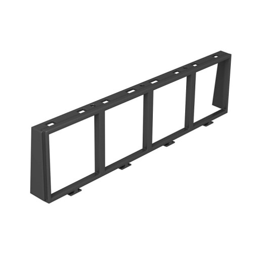 Монтажная рамка Modul45 для системы 55 ( MT45V 4,полиамид,черный) (MT45V 4) | 7408670 | OBO Bettermann