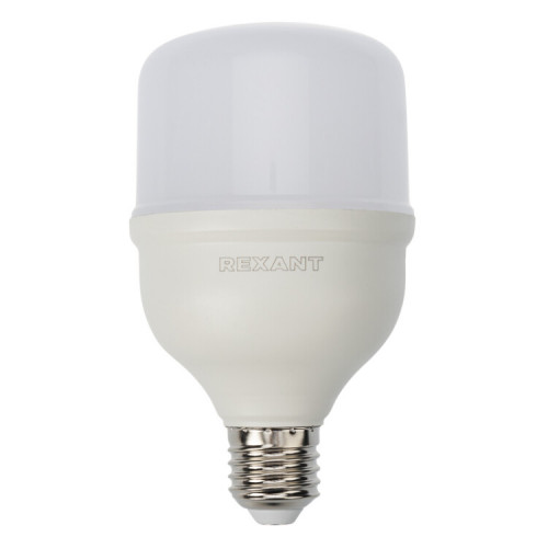 Лампа светодиодная высокомощная 30 Вт E27 с переходником на E40 2850 лм 6500 K холодный свет | 604-069 | Rexant