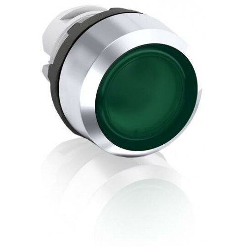 Кнопка MP1-31G зеленая (только корпус) с подсветкой без фиксации|1SFA611100R3102| ABB