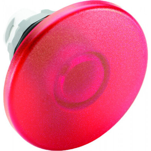 Кнопка MPM2-21R ГРИБОК красная (только корпус) без фиксации с по дсветкой 60мм | 1SFA611125R2101 | ABB