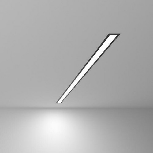Светильник светодиодный встраиваемый линейный 103см 20W 6500К черный матовый (100-300-103) | a040152 | Elektrostandard