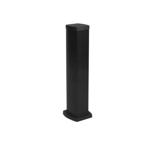 Snap-On мини-колонна алюминиевая с крышкой из пластика 4 секции, высота 0,68 метра, цвет черный | 653045 | Legrand