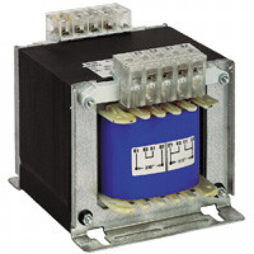 Однофазный трансформатор обеспечения безопасности - первичная обмотка 230/400 В / вторичная обмотка 12/24 В - 630 ВА | 042847 | Legrand