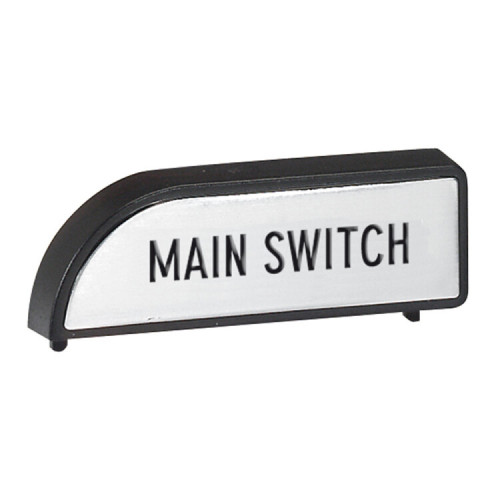 Маркировка ''Main Switch'' (главный выключатель) - для лицевой панели | 022282 | Legrand