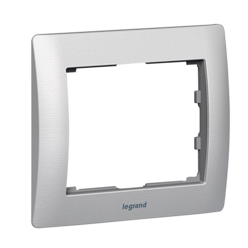 Galea Life Тертый Алюминий/Brushed Aluminium Рамка 1-я | 771951 | Legrand