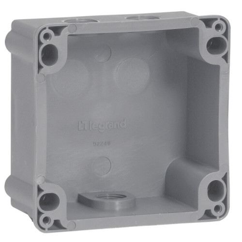 Коробка с одним ответстием под сальник Hypra Prisinter - IP 44/55 - 3К+Н+З - 16 А - пластик | 052249 | Legrand