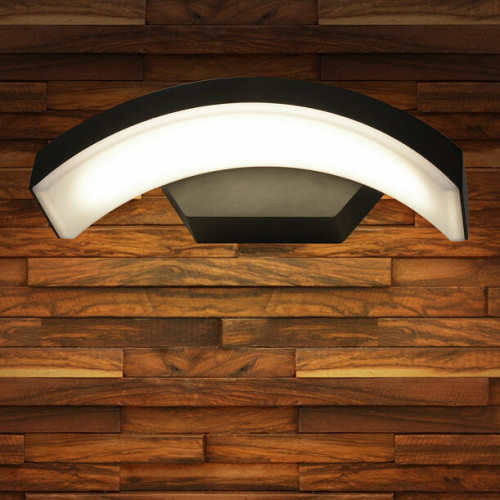 Светильник архитектурный 1671 TECHNO LED черный Asteria D настенный | a035817 | Elektrostandard