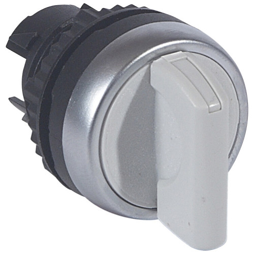 Переключатель с рукояткой - Osmoz - для комплектации - без подсветки - IP 66 - 2 положения с фиксацией - серый | 023908 | Legrand
