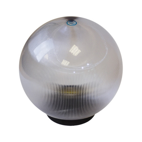 Светильник садово-парковый НТУ 02-60-252 без опоры, шар прозрачный призма D=250 mm | Б0048053 | ЭРА