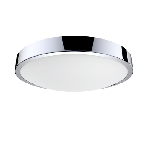 Светильник светодиодный накладной 12W IP20 4100К круглый хром (кольцо хром) | 941422212 | Gauss
