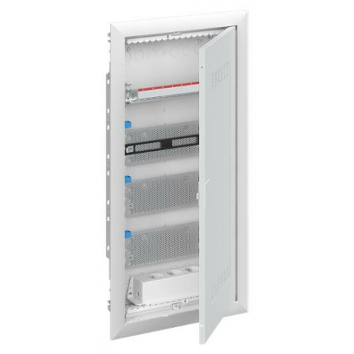 Шкаф мультимедийный с дверью с радиопрозрачной вставкой UK648MW (4 ряда) | 2CPX031388R9999 | ABB