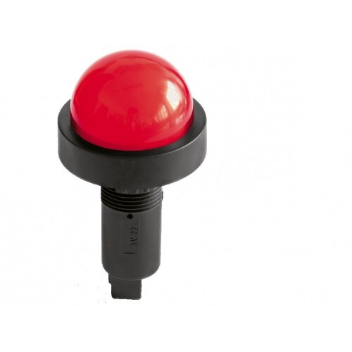 Индикатор сферический, винт. подкл., уст.размер 22/48, круг., бел./крас., 230В, | ASF0S24WR230 | DKC