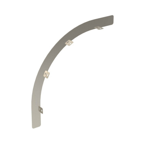 Перегородка SEP для вертикального внешнего листового угла 90° H100, AISI 304, в комплекте с крепежными элементами необходимыми длямонтажа | ISD91000KC