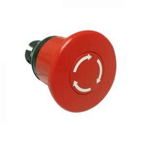 Кнопка MPMT4-10R ГРИБОК красная (только корпус) с усиленной фикс ацией 60мм отпускание поворотом | 1SFA611513R1001 | ABB