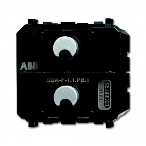 SDA-F-1.1.PB.1 Сенсор 1-клавишный/светорегулятор 1-канальный free@home, Zenit | 6220-0-0235 | 2CKA006220A0235 | ABB