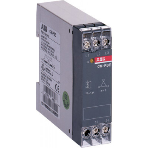 Реле контроля чередования фаз CM-PFE (напряжение питания/контрол я 3x208-440В) 1ПК | 1SVR550824R9100 | ABB