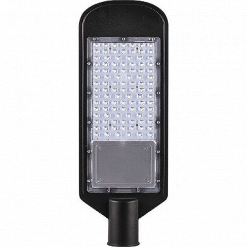 Светодиодный уличный консольный светильник SP3033 100W 6400K 230V, черный | 32578 | Feron