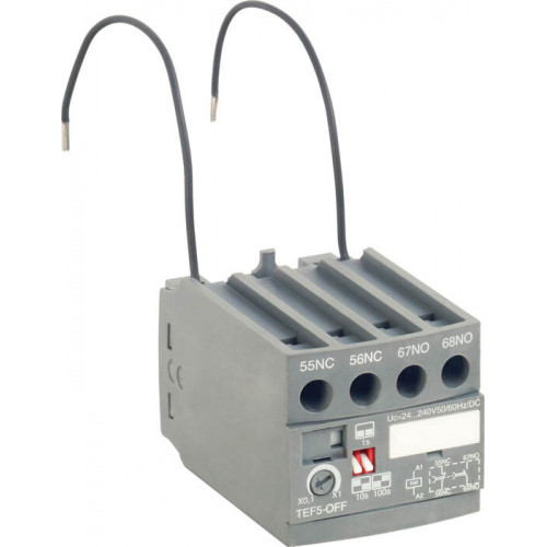 Блок контактный дополнительный CA4-13M (1НО+3НЗ) для контакторов AF09…AF38 | 1SBN010140R1113 | ABB