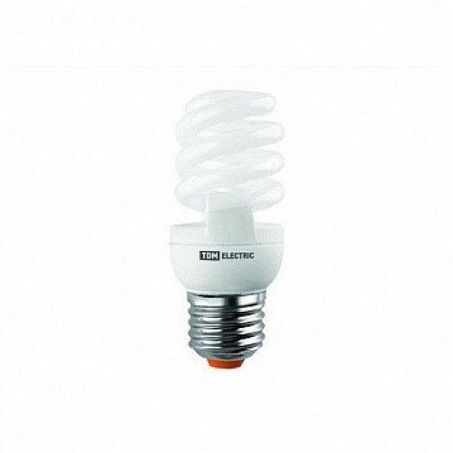 Лампа энергосберегающая КЛЛ 13Вт E14 827 cпираль FS | SQ0323-0003 | TDM