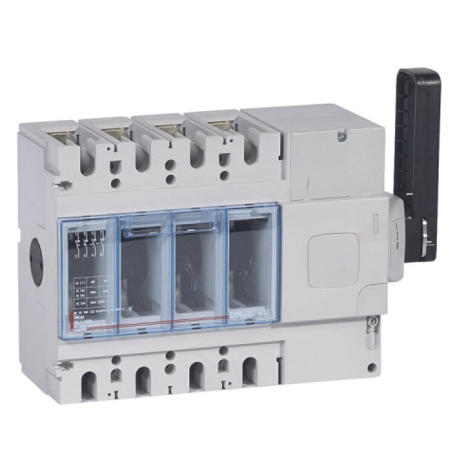 Выключатель-разъединитель DPX-IS 630 - без дистанционного отключения - 400 A - 4П - рукоятка справа | 026666 | Legrand