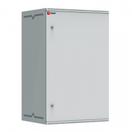 Шкаф телекоммуникационный настенный 18U (600х450) дверь металл, Astra A серия EKF Basic | ITB18M450 | EKF