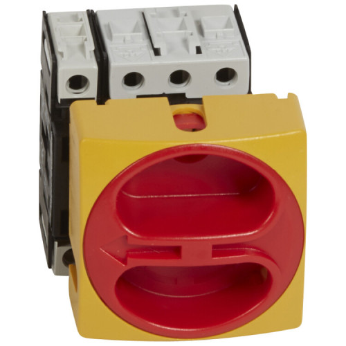Выключатель-разъединитель - для скрытого монтажа - 4П - зажим нейтрали слева - 32 A | 022113 | Legrand