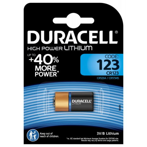 Элемент питания Duracell CR123 | A0001263 | Duracell