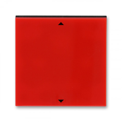 Управляющий элемент Busch-Jalousiecontrol®II ABB Levit с маркировкой красный / дымчатый чёрный | 2CHH700110A4065 | ABB