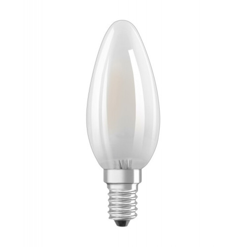 Лампа светодиодная филаментная LED Star В 4W/827 230V GL FR E14 5X2 | 4058075132870 | OSRAM